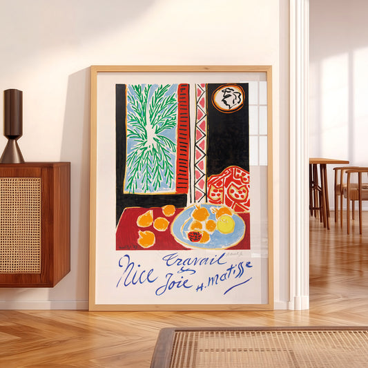 Henri Matisse Nice Travail et Joie Art Print – Modern Wall Decor Poster — artwork preview 5