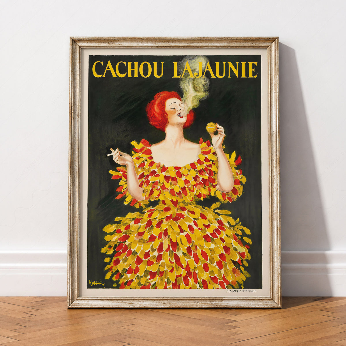 Cachou Lajaunie Advertising Poster – Vintage French Wall Art – 30-05 — artwork preview 2