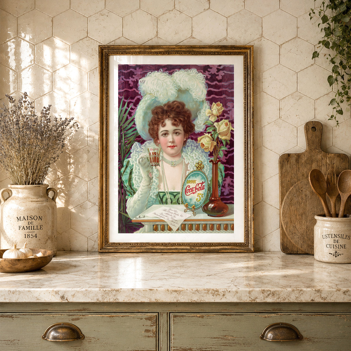 Vintage Coca-Cola Advertising Poster – Victorian Era Retro Wall Art Print – 30-01 — artwork preview 24