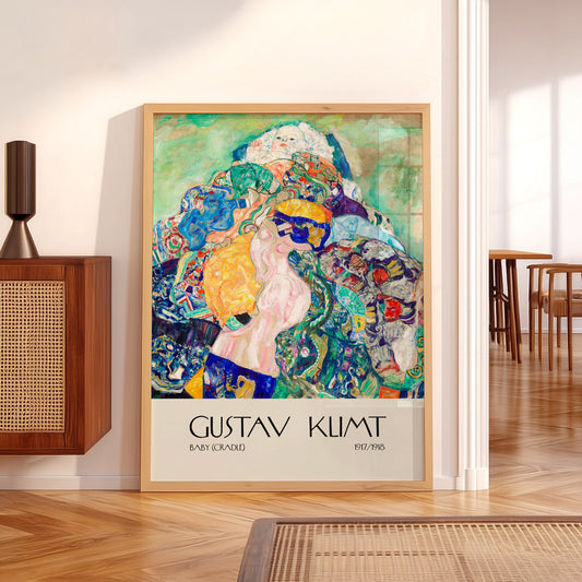 Gustav Klimt - Baby (Cradle) Museum Art Print — artwork preview 5
