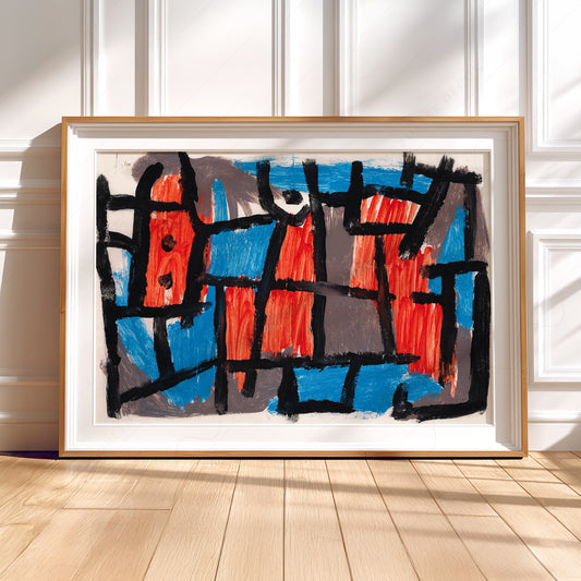 Paul Klee Abstract Art Print – Bauhaus Wall Art Poster Decor — artwork preview 5