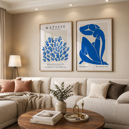 Henri Matisse Blue Nude & Papiers Découpés Print Set – Gallery Wall Art — artwork preview 12