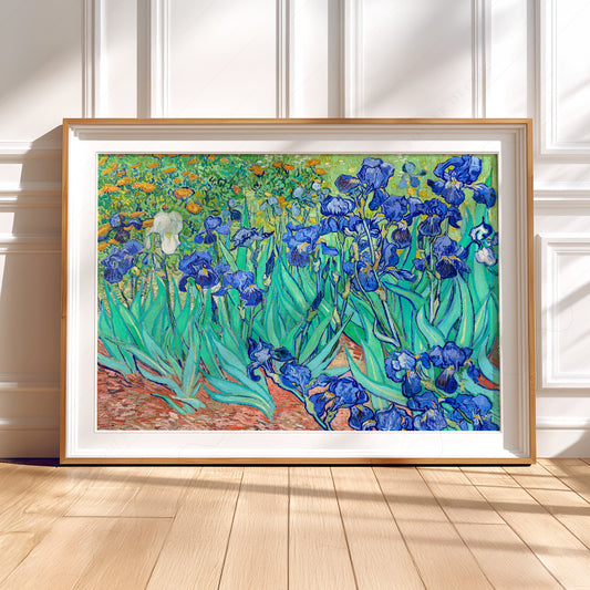 Vincent van Gogh Irises Art Print – Famous Painting Floral Wall Art — artwork preview 5