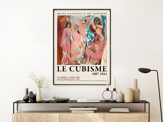 Picasso Les Demoiselles d'Avignon Print – Cubism – museum quality art print