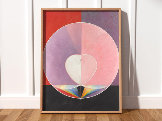 Hilma af Klint Doves No. 2 Art Print – Abstract – fine art print wall decor
