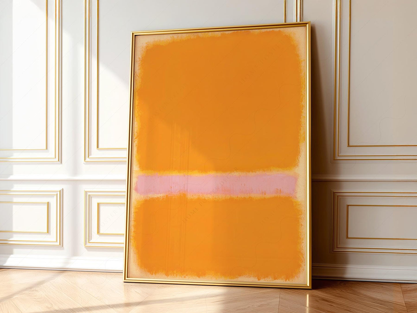 Mark Rothko Orange Yellow Art Print – Abstract – exhibition poster wall art