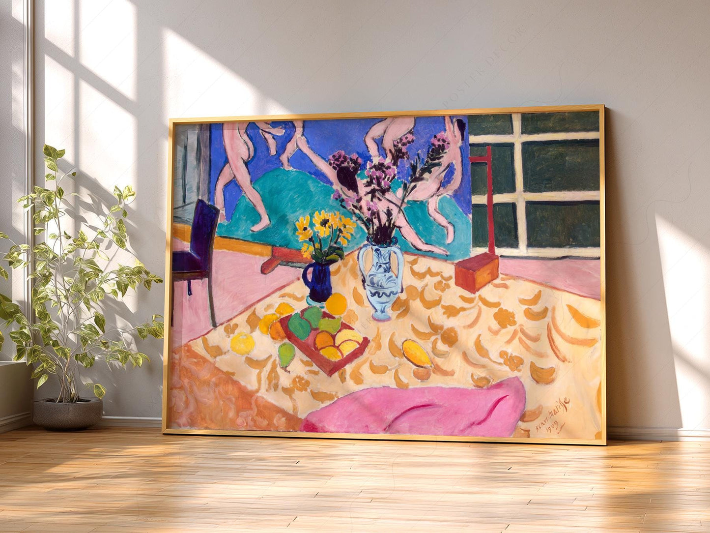 Henri Matisse Still Life with The Dance Art Print – exhibition poster wall art