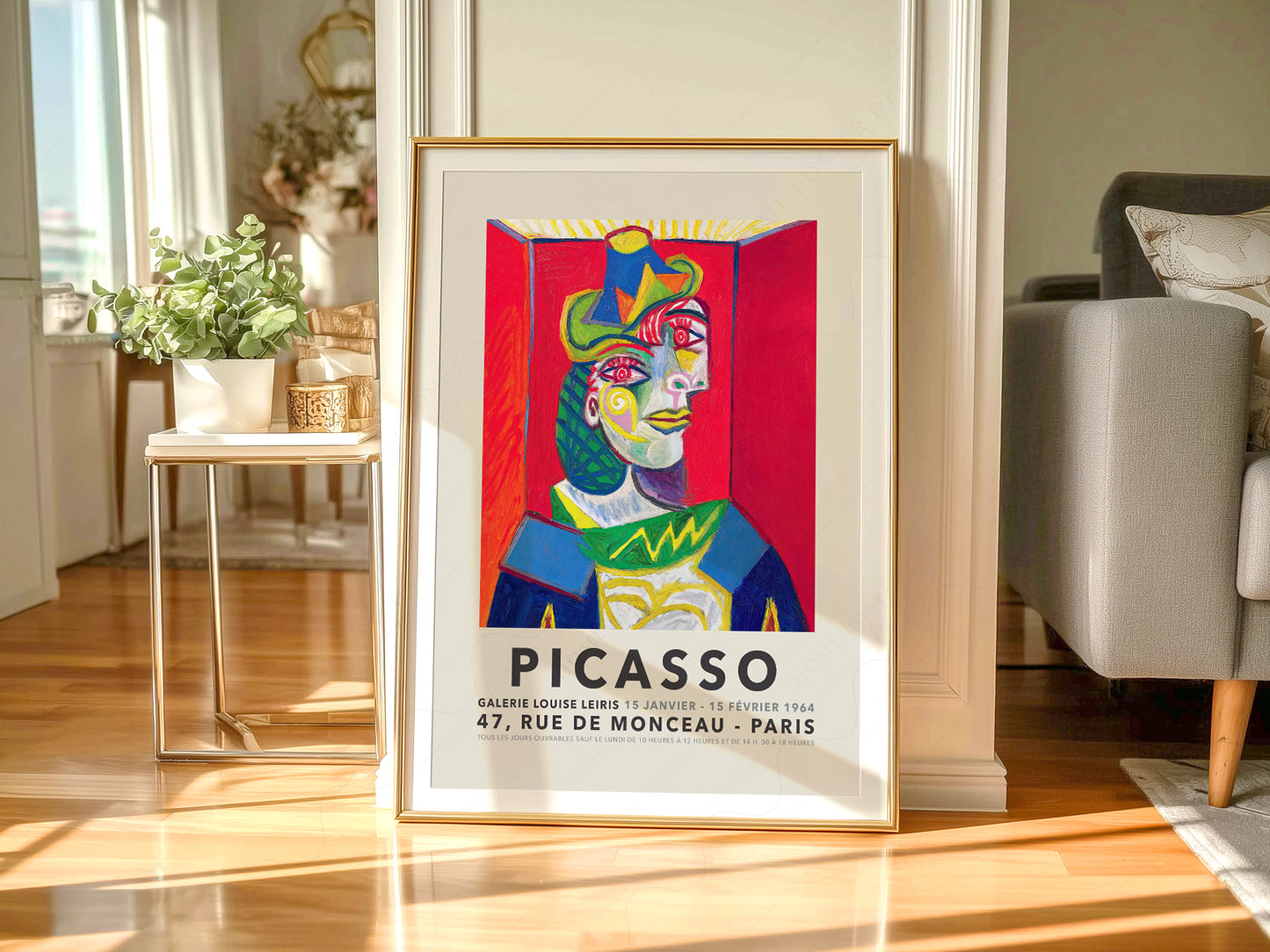 Pablo Picasso, Buste de femme (Femme à la résille) 1938