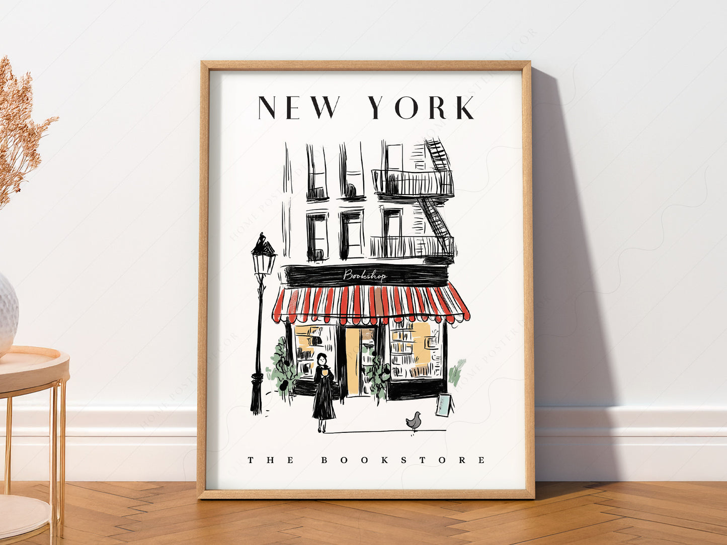 City Bookstore Art - New York