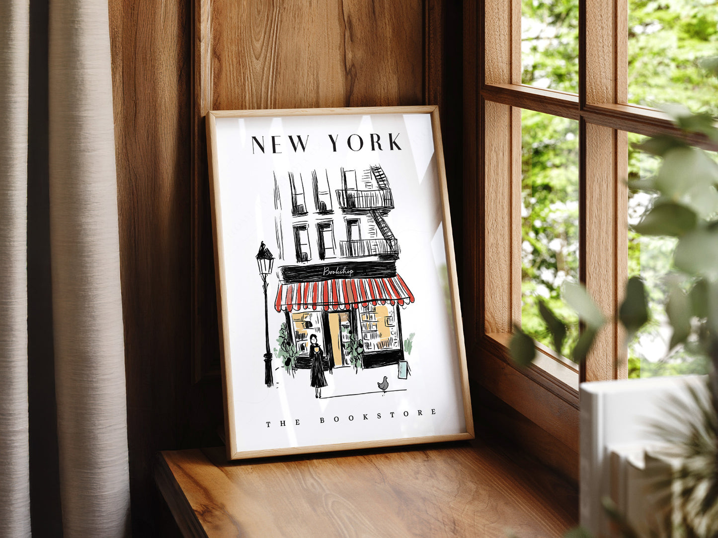 City Bookstore Art - New York