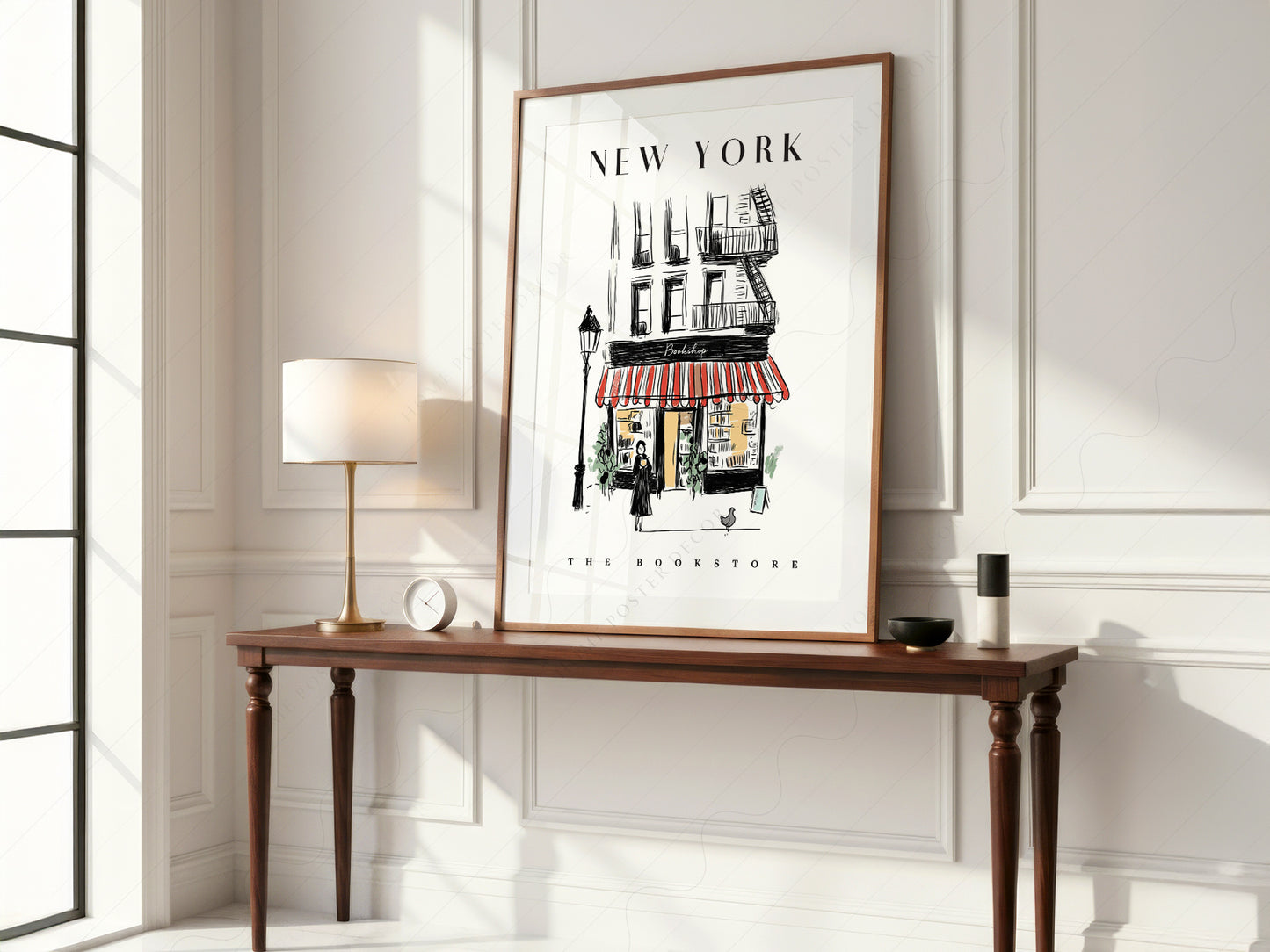 City Bookstore Art - New York