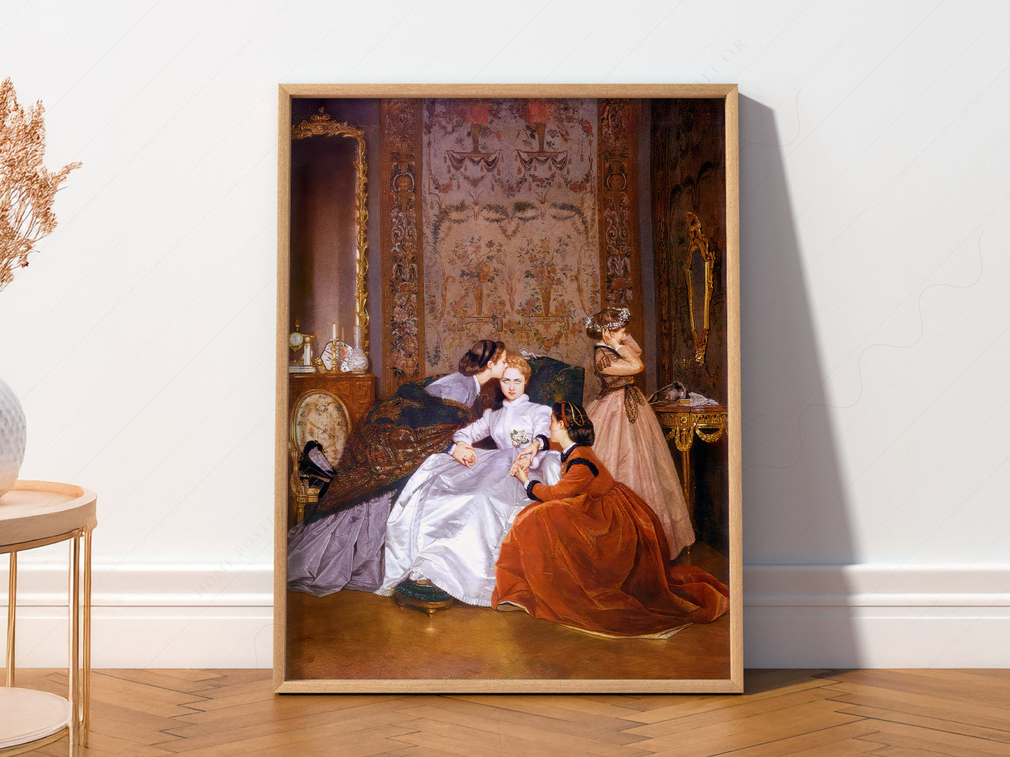 Auguste Toulmouche The Reluctant Bride Print – Victorian Wall Art Poster