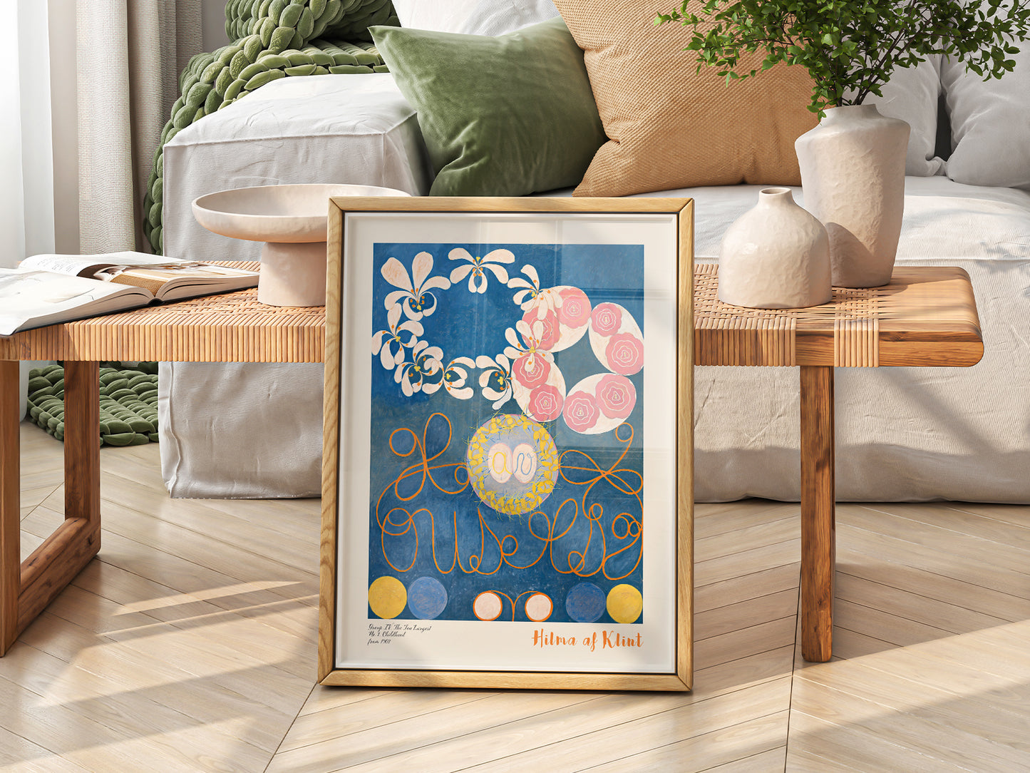 Hilma af Klint print, The Ten Largest, Abstract Wall Decor