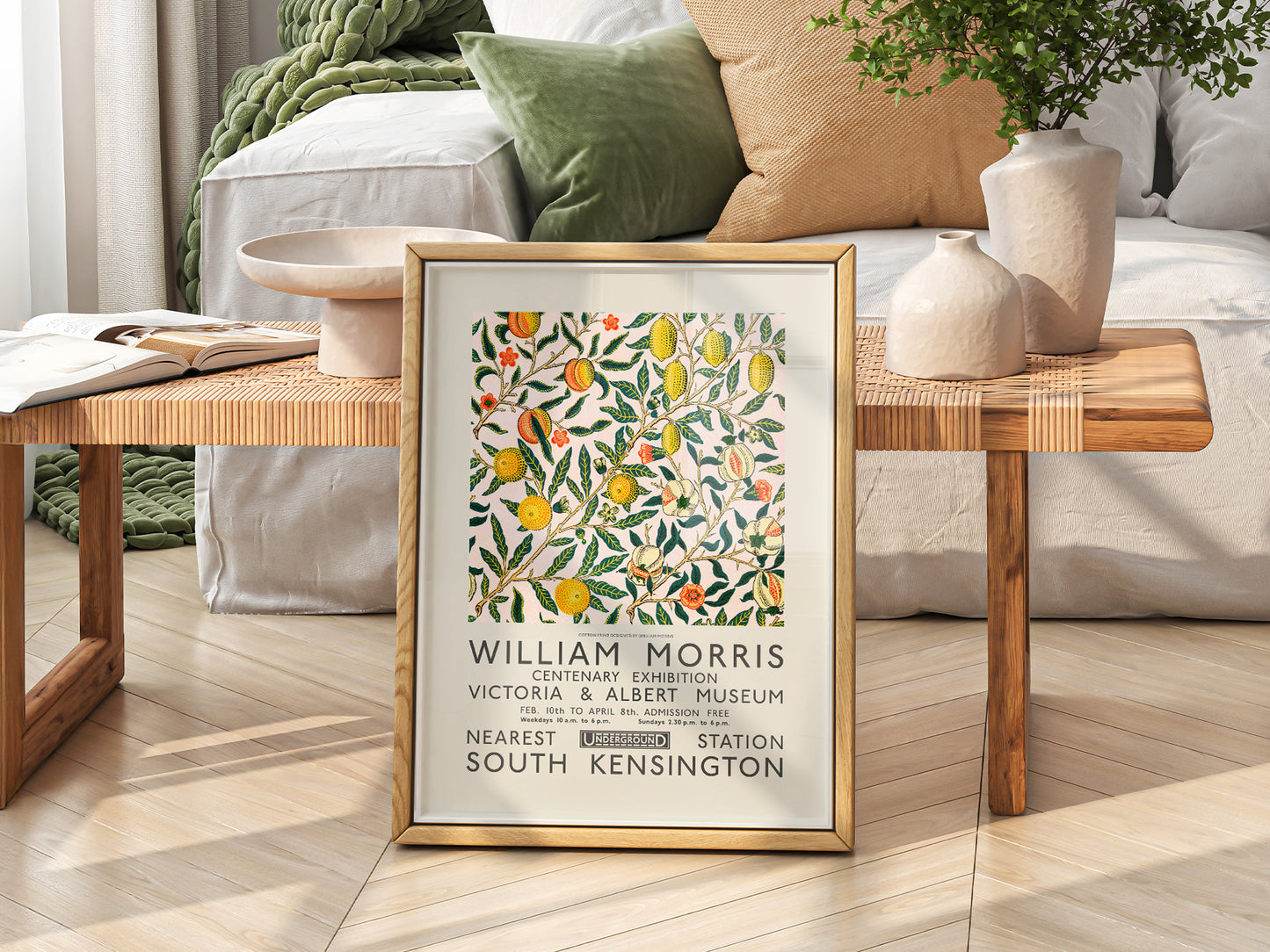 William Morris, William Morris, Fruit or Pomegranate Poster, Exhibition Art