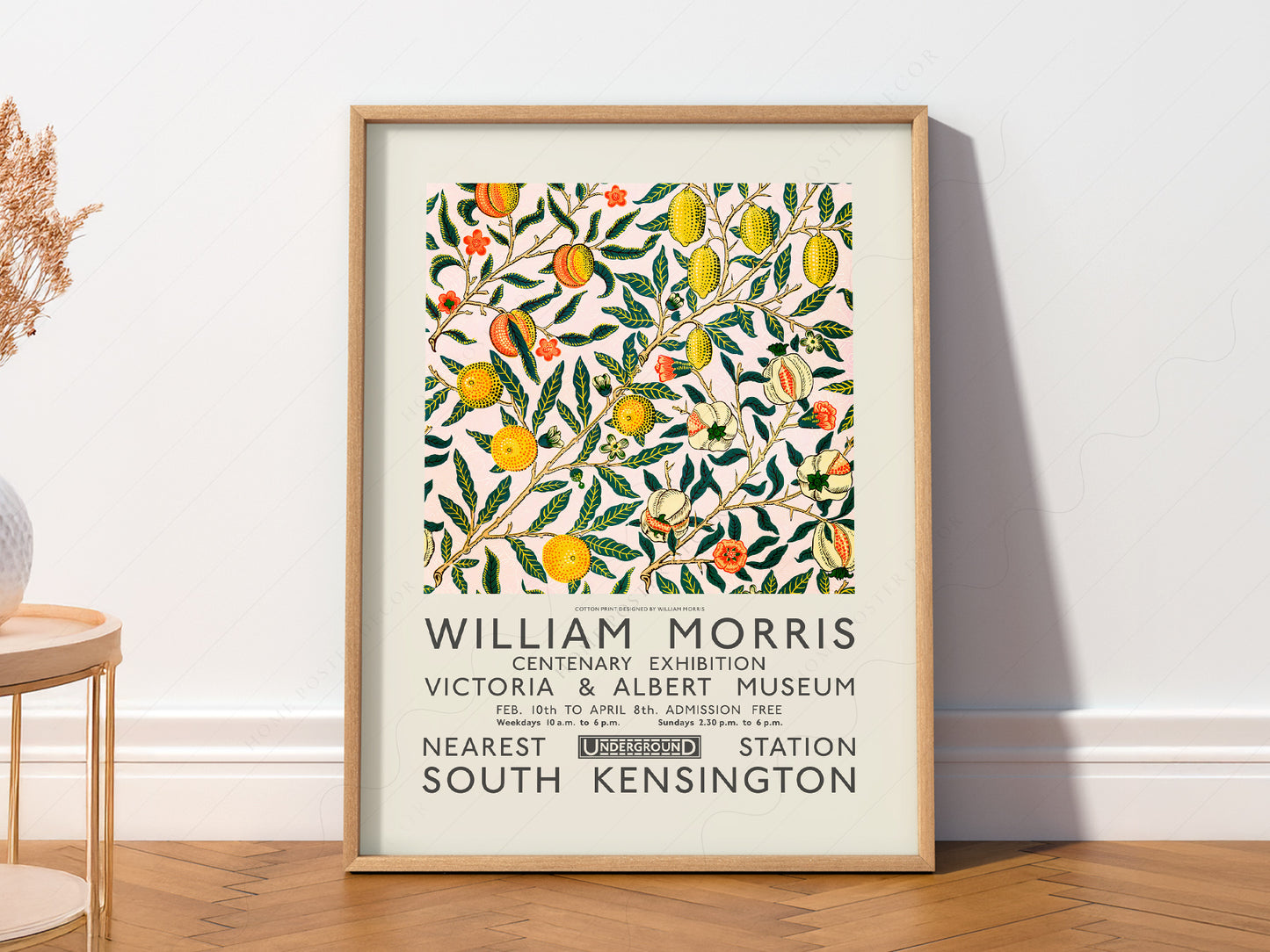 William Morris, William Morris, Fruit or Pomegranate Poster, Exhibition Art