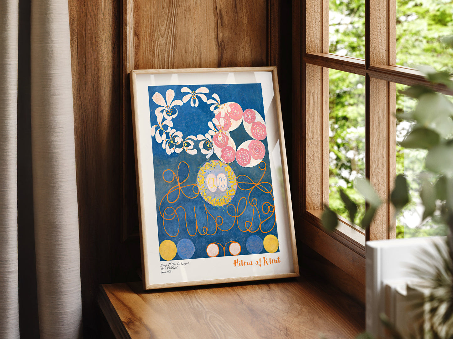 Hilma af Klint print, The Ten Largest, Abstract Wall Decor