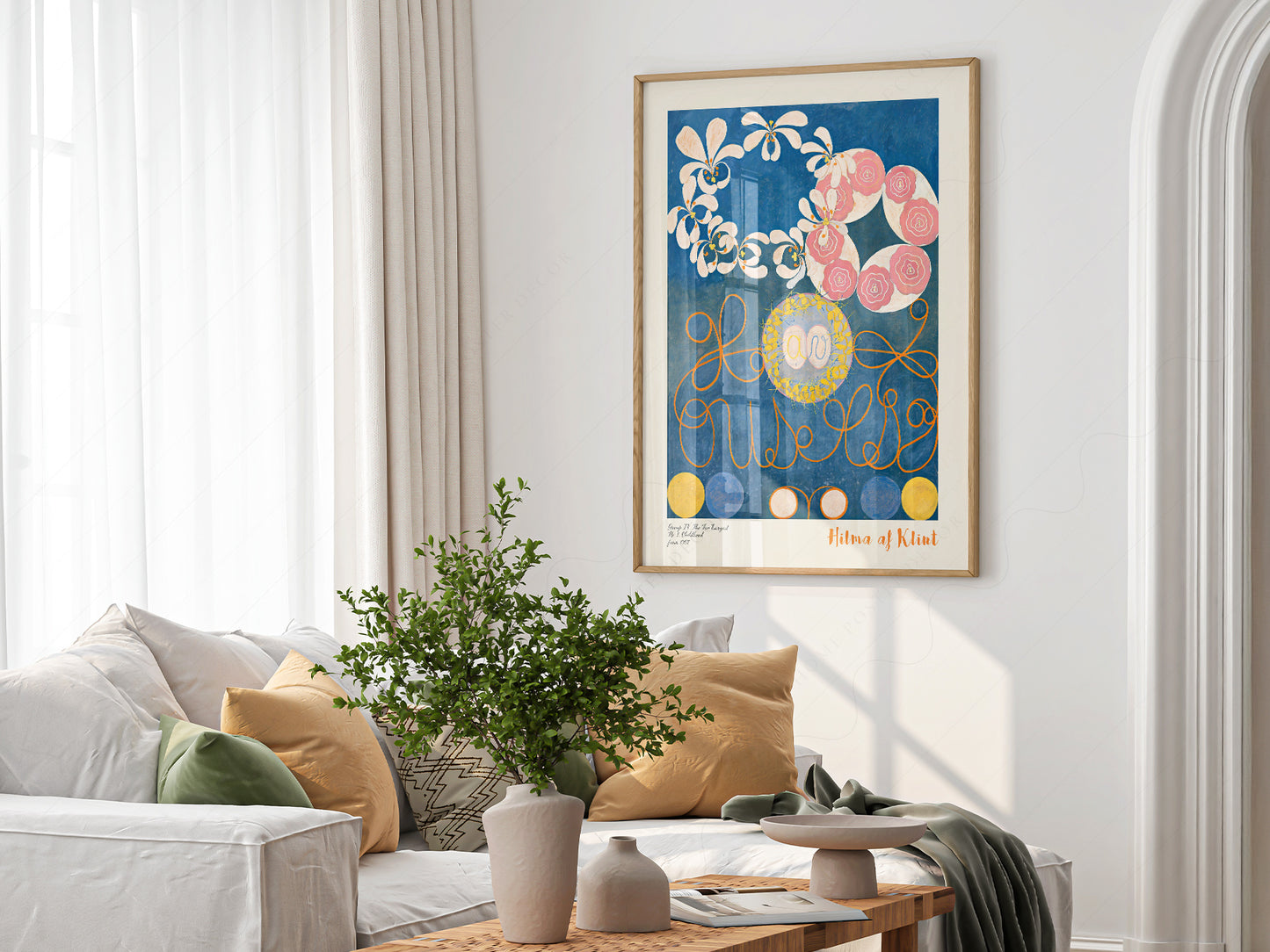 Hilma af Klint print, The Ten Largest, Abstract Wall Decor