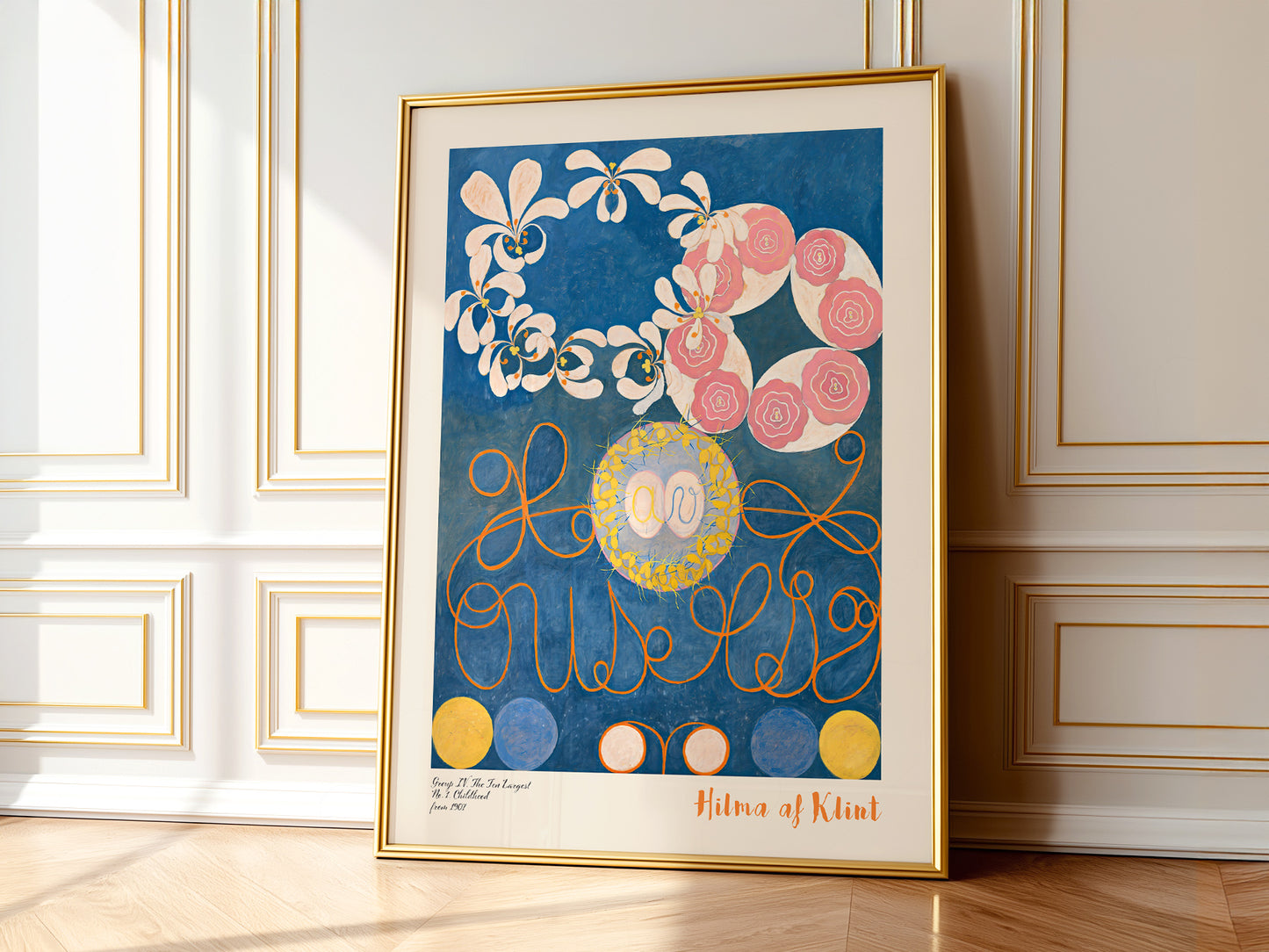 Hilma af Klint print, The Ten Largest, Abstract Wall Decor