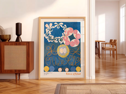 Hilma af Klint print, The Ten Largest, Abstract Wall Decor