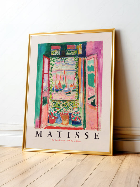 Henri Matisse, The Open Window - Fine Art Print
