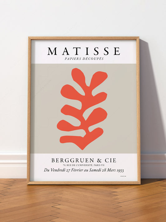 Henri Matisse, The cut-outs Poster, Minimalist Decor, Exhibition Art