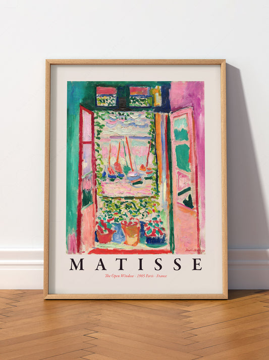 Henri Matisse, The Open Window - Fine Art Print