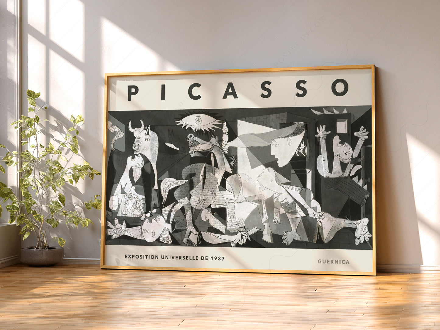 Pablo Picasso, Guernica 1937, Exhibition Poster, Fine Art