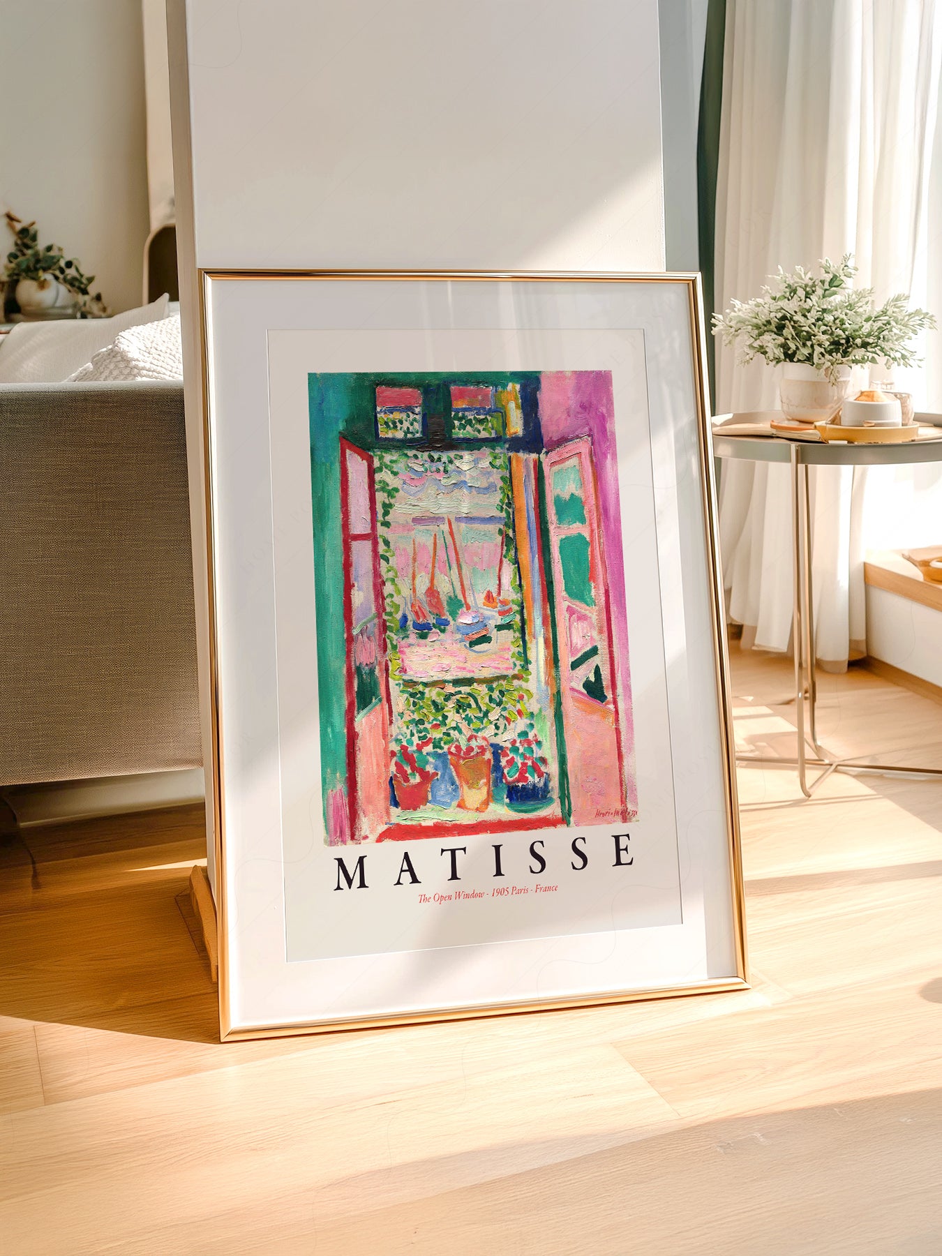 Henri Matisse, The Open Window - Fine Art Print