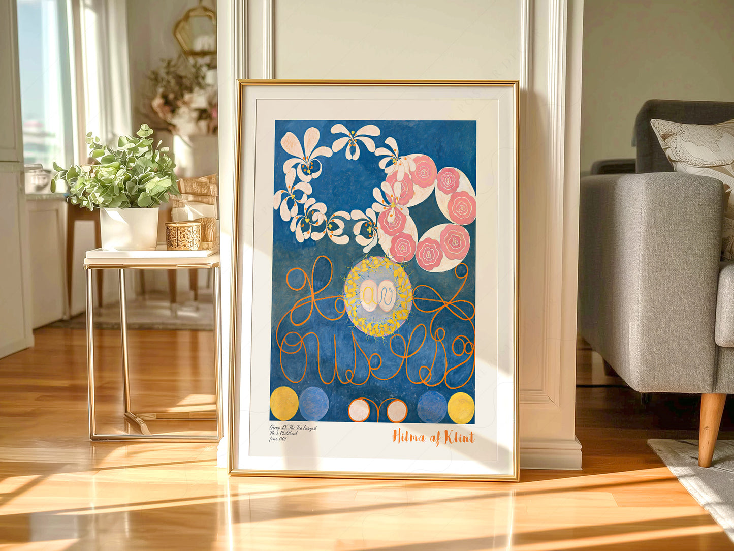 Hilma af Klint print, The Ten Largest, Abstract Wall Decor