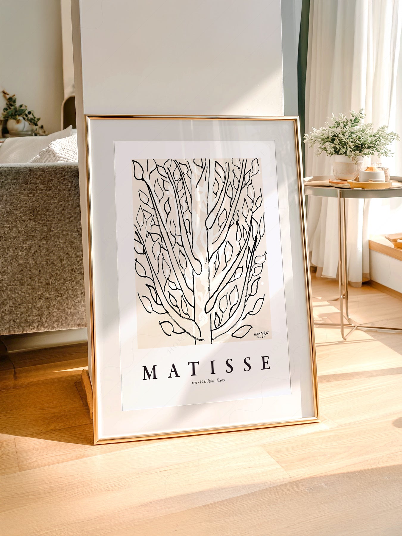 Henri Matisse, The Tree, Fine Art Print