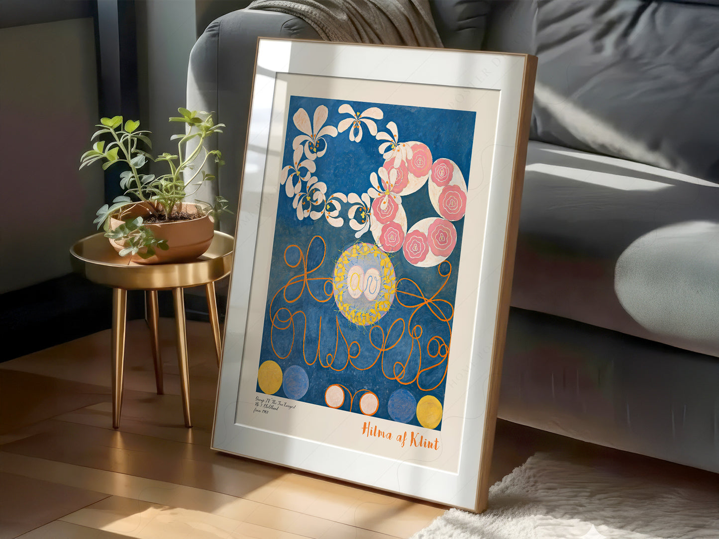 Hilma af Klint print, The Ten Largest, Abstract Wall Decor