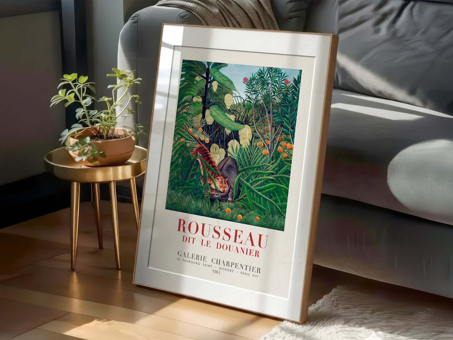 Gift-ready Henri Rousseau fine art print – museum quality