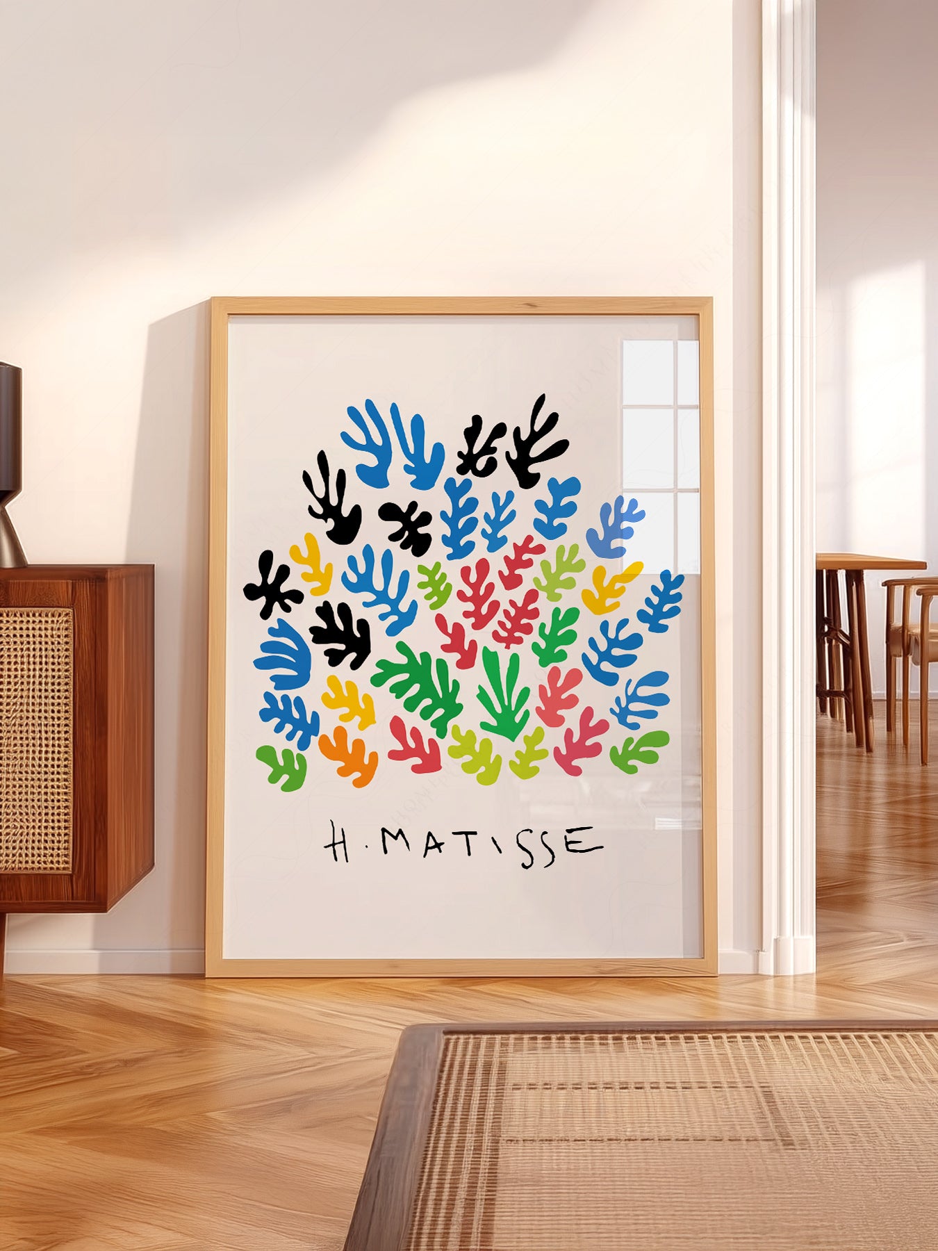 Henri Matisse La Gerbe Art Print – Colorful Mid-Century Wall Decor