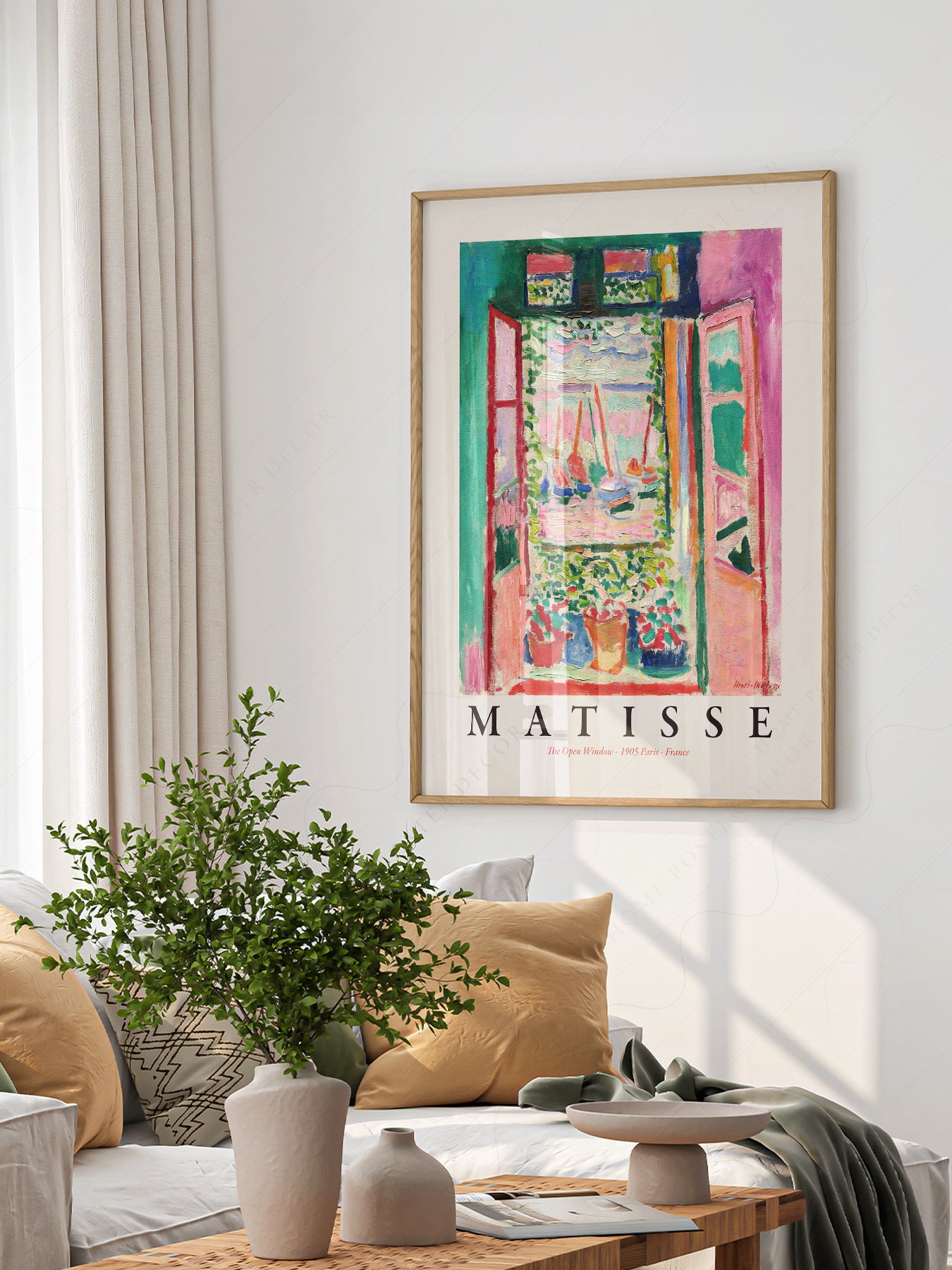 Henri Matisse, The Open Window - Fine Art Print