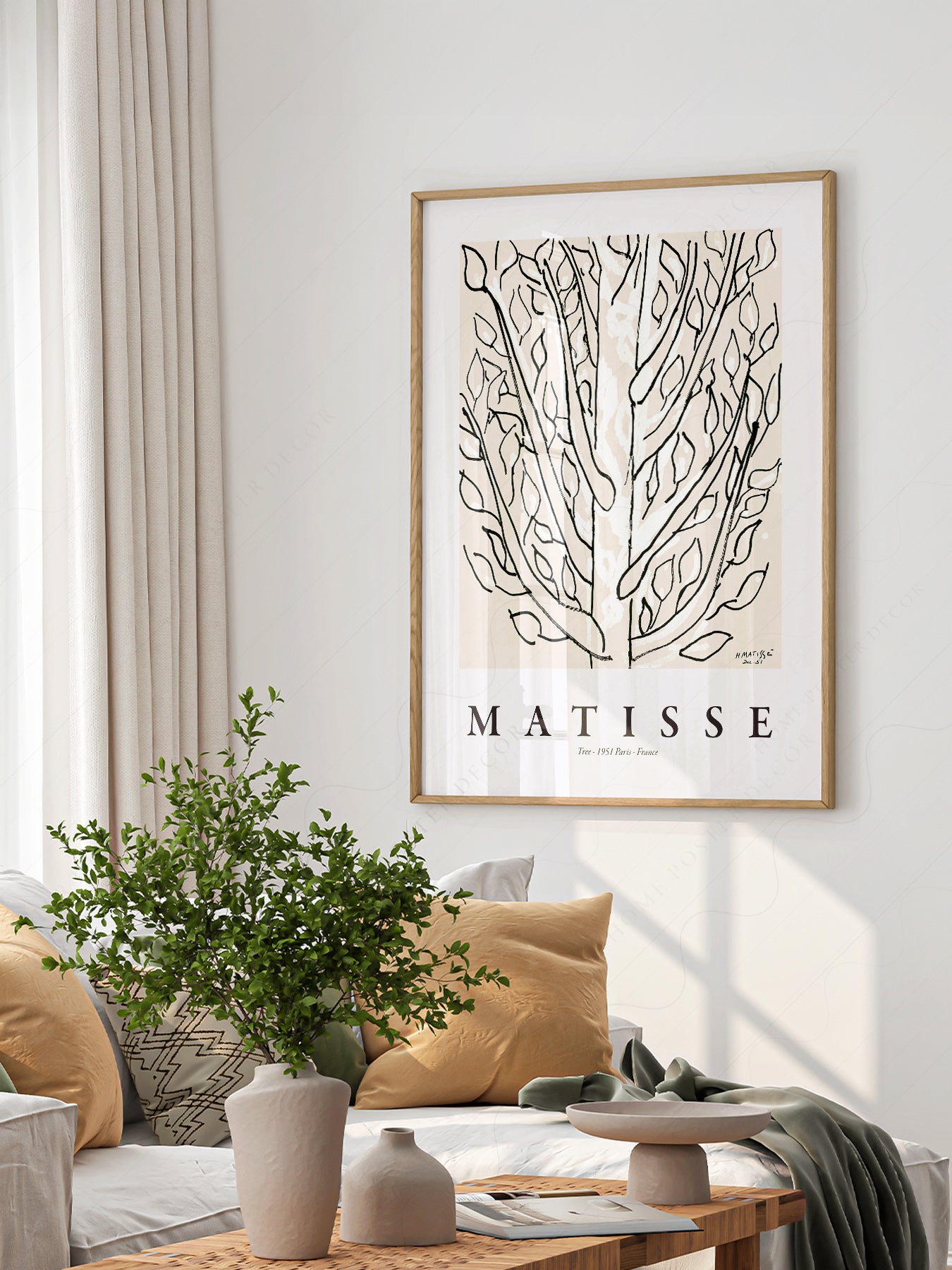Henri Matisse, The Tree, Fine Art Print