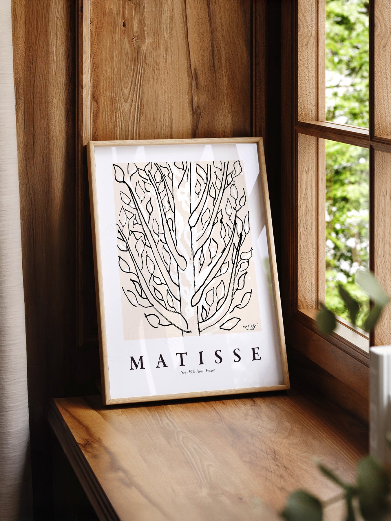 Henri Matisse, The Tree, Fine Art Print
