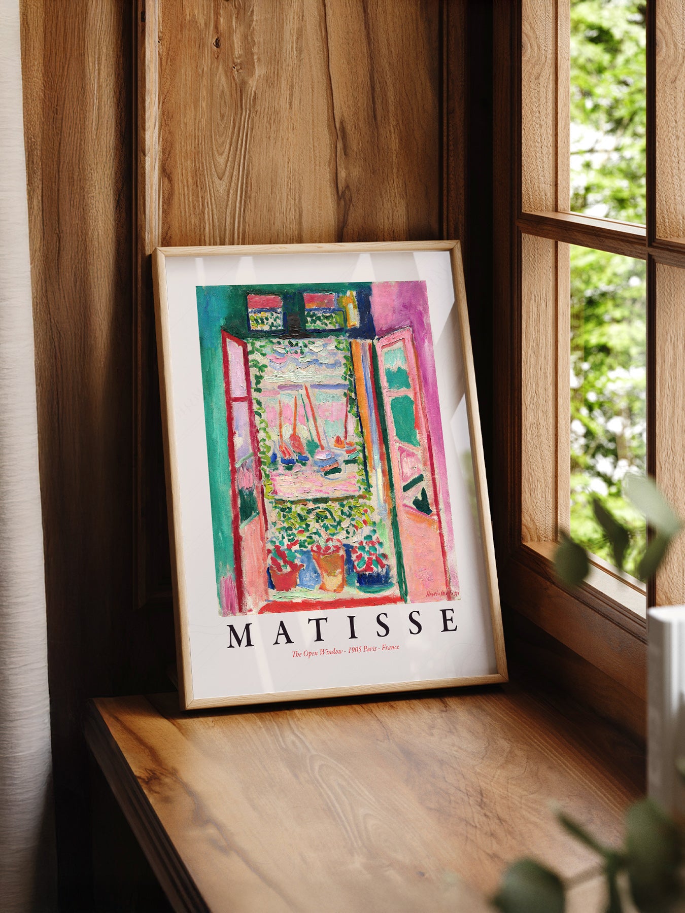 Henri Matisse, The Open Window - Fine Art Print