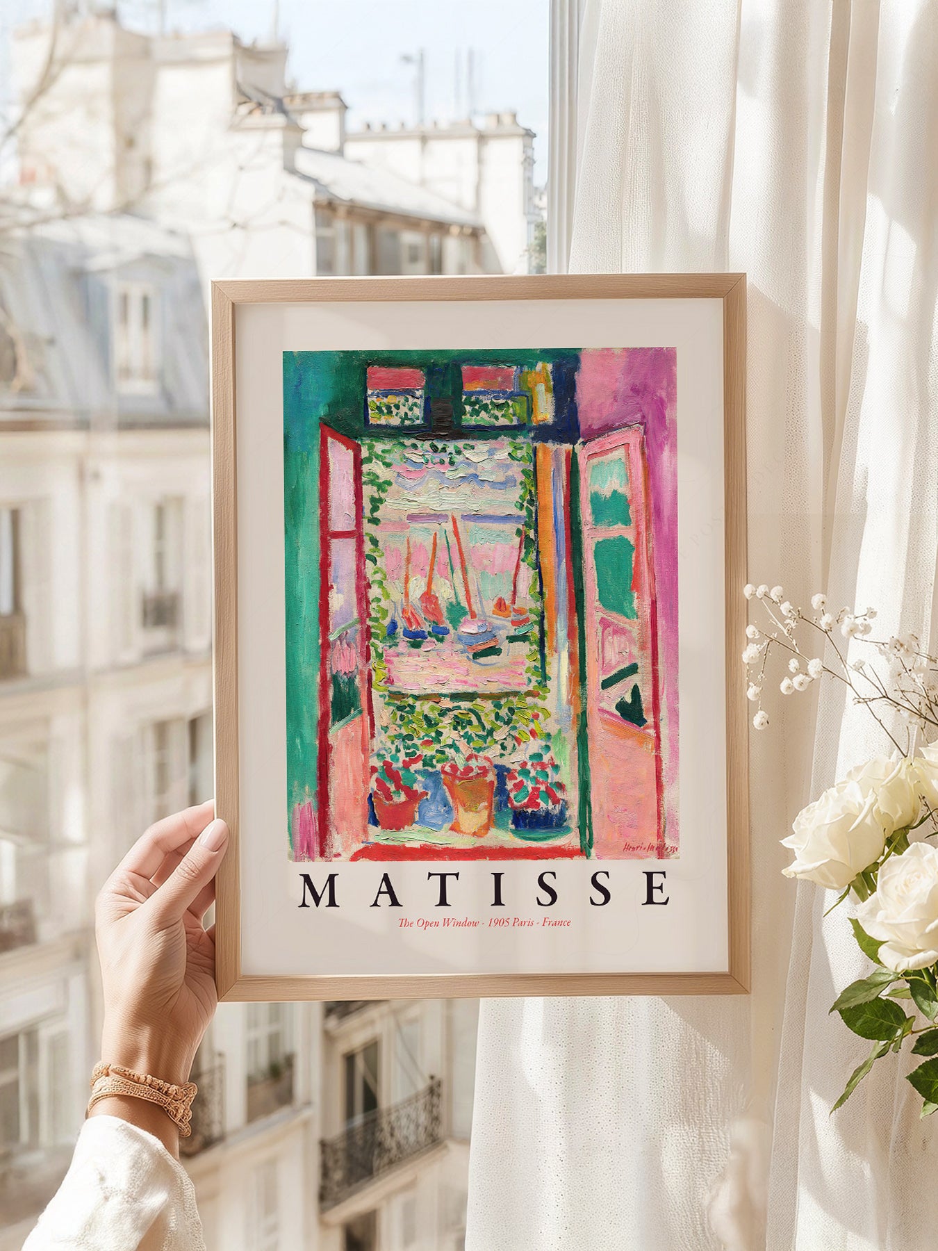 Henri Matisse, The Open Window - Fine Art Print