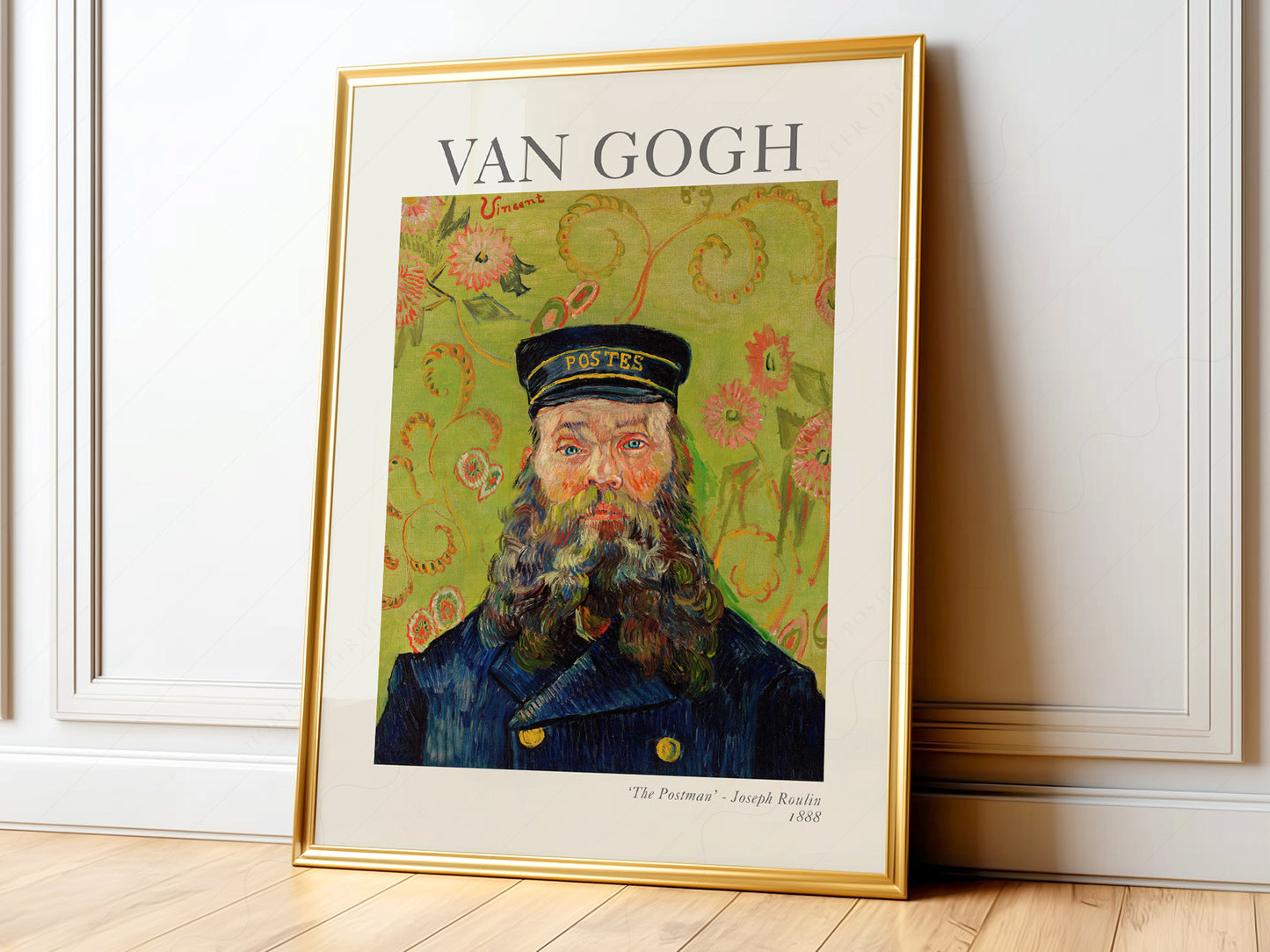Van Gogh Poster, The Postman Joseph Roulin 1888