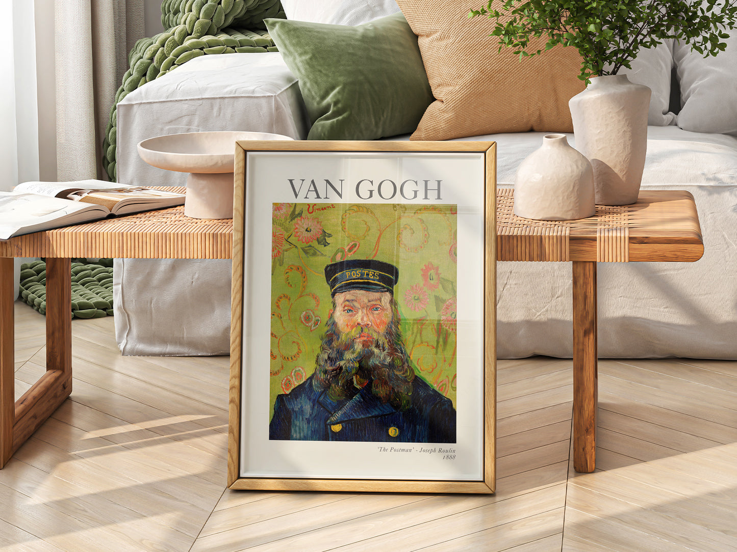 Van Gogh Poster, The Postman Joseph Roulin 1888