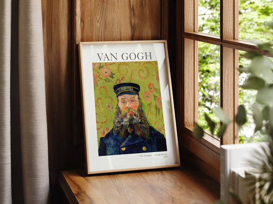 Van Gogh Poster, The Postman Joseph Roulin 1888