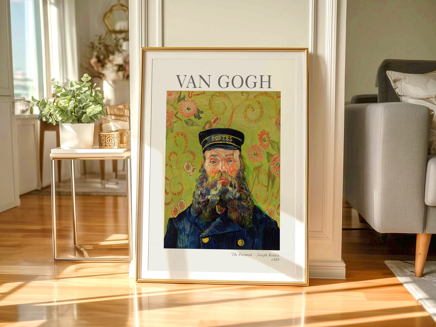 Van Gogh Poster, The Postman Joseph Roulin 1888