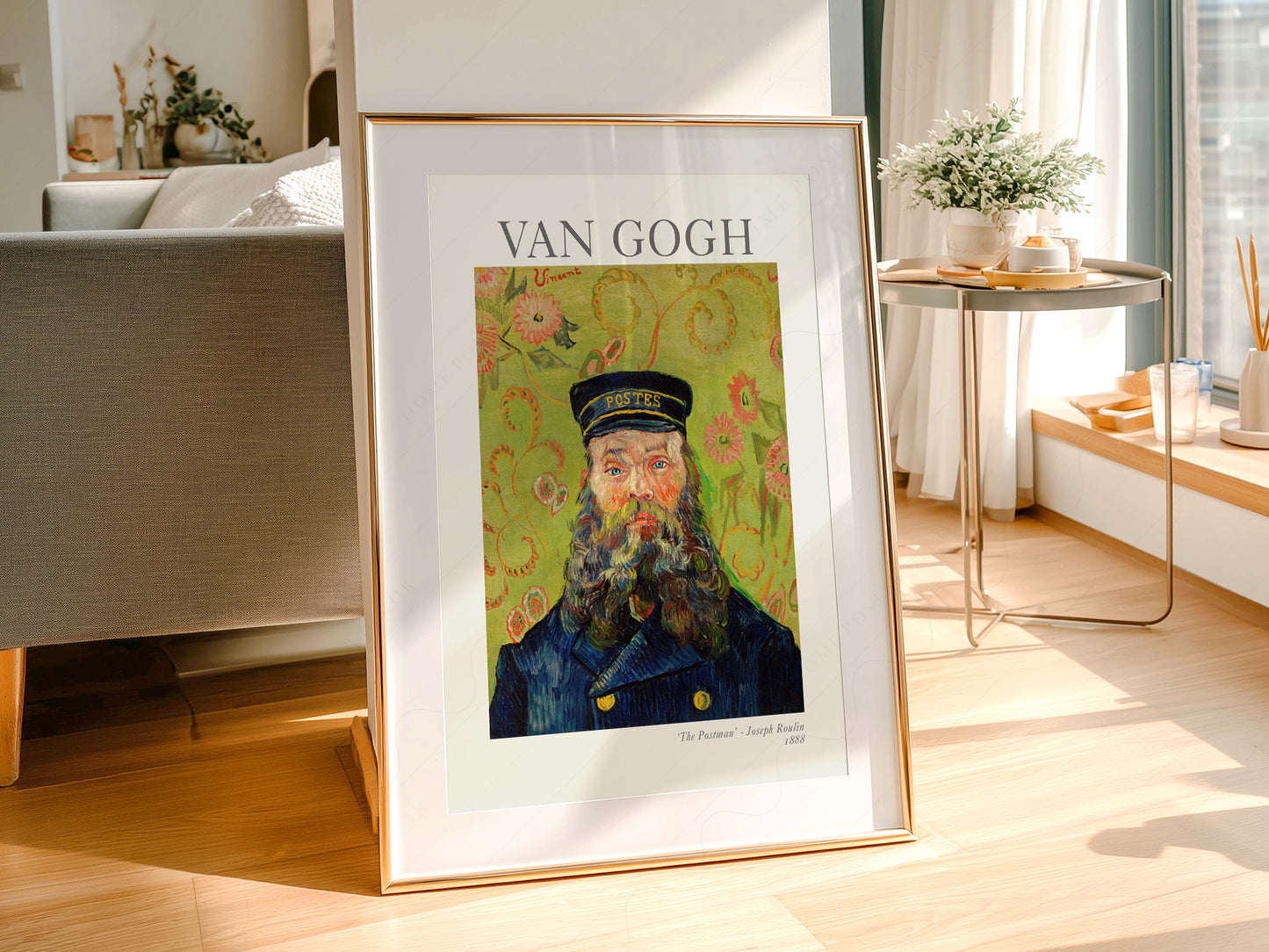 Van Gogh Poster, The Postman Joseph Roulin 1888