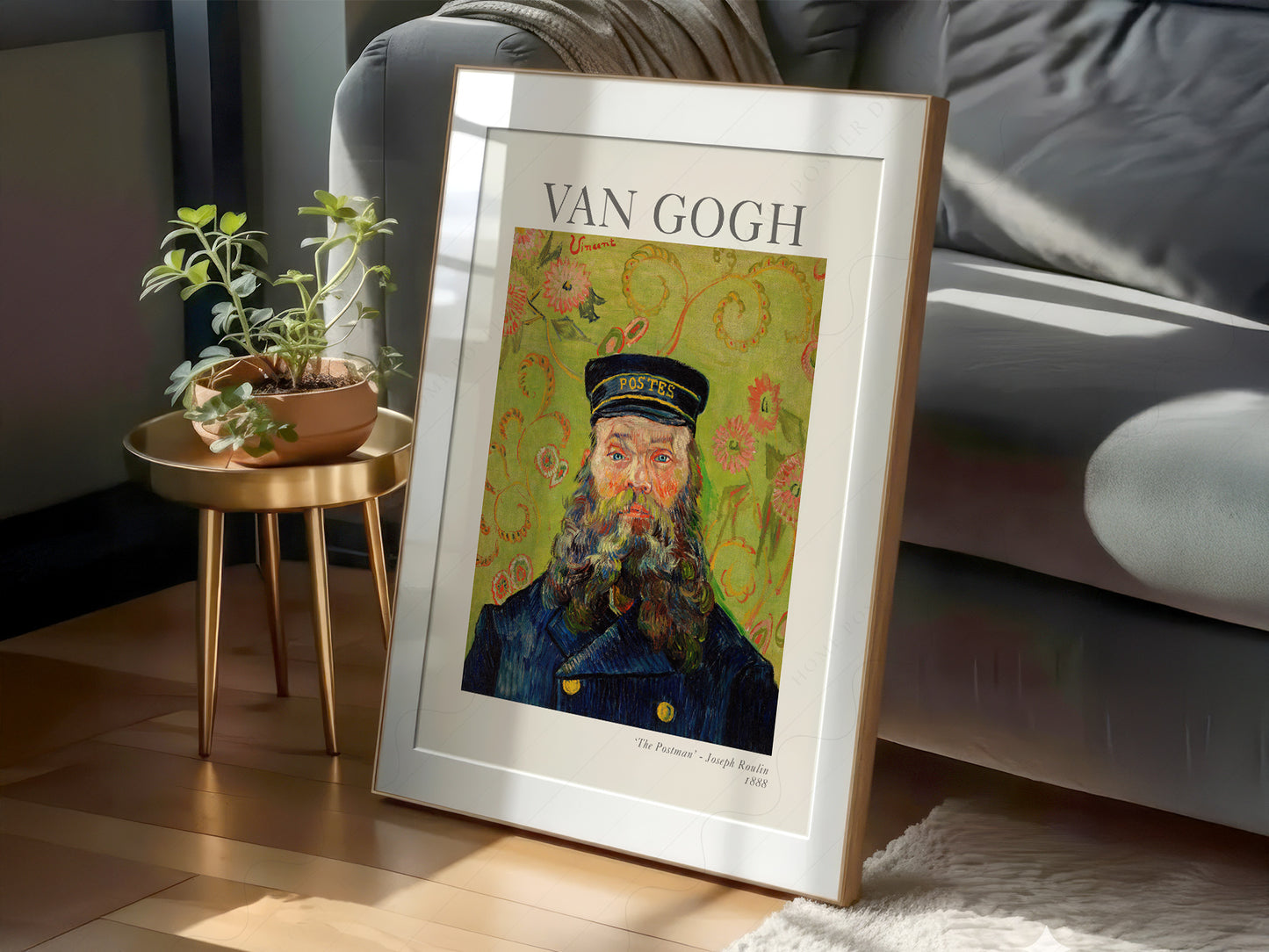 Van Gogh Poster, The Postman Joseph Roulin 1888