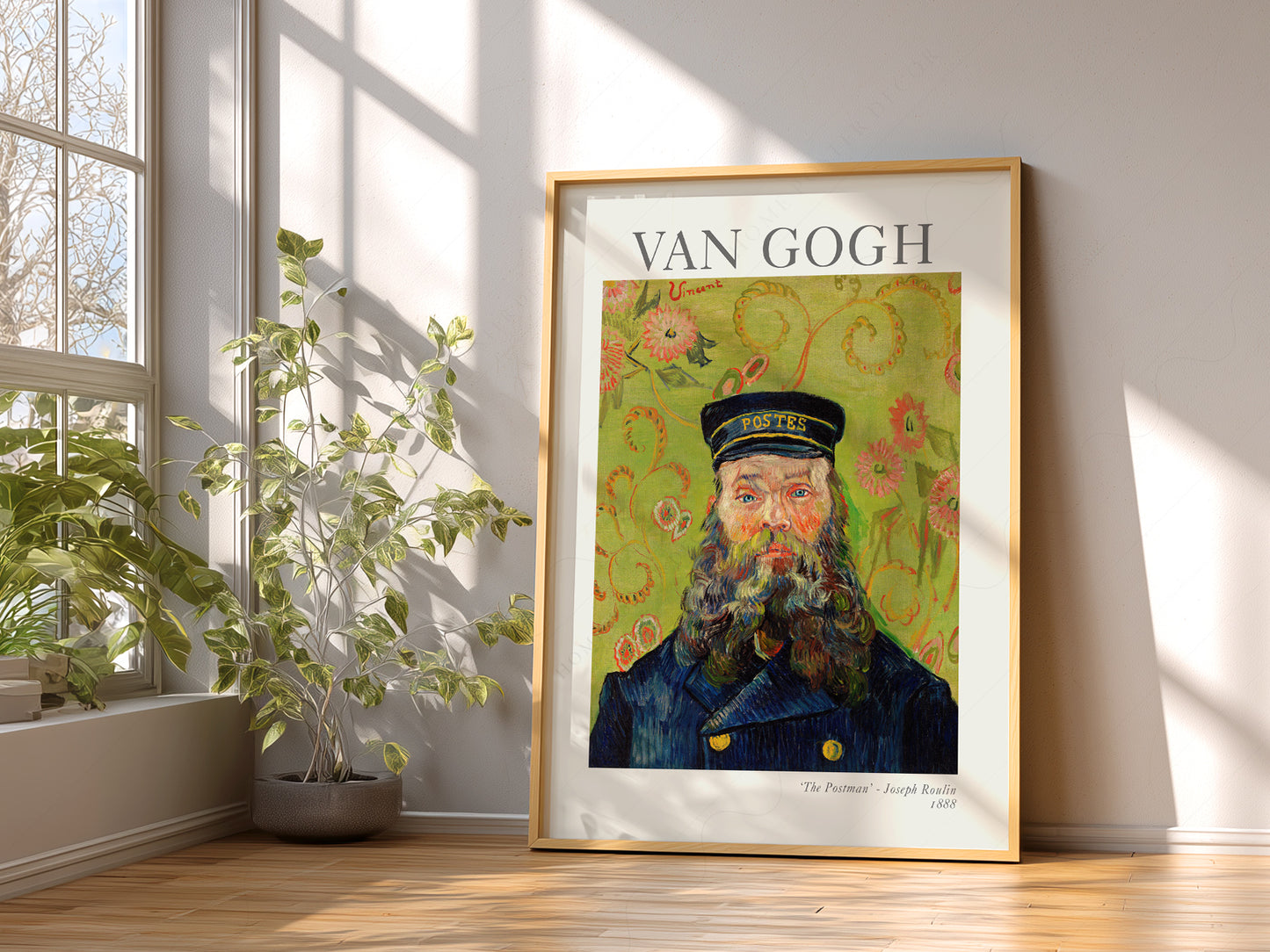 Van Gogh Poster, The Postman Joseph Roulin 1888