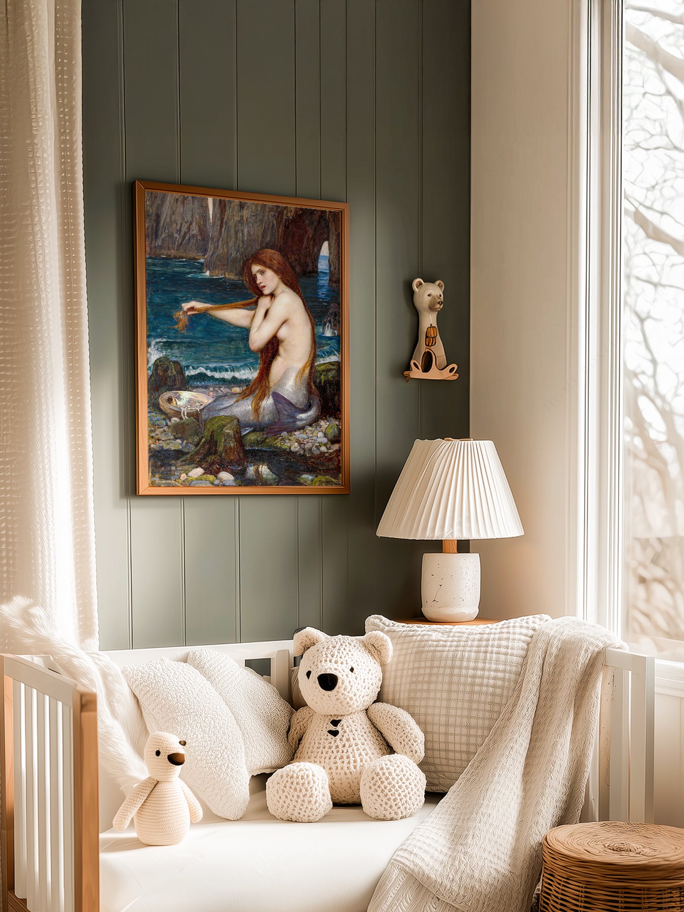 John William Waterhouse A Mermaid Art Print – Pre-Raphaelite Wall Art