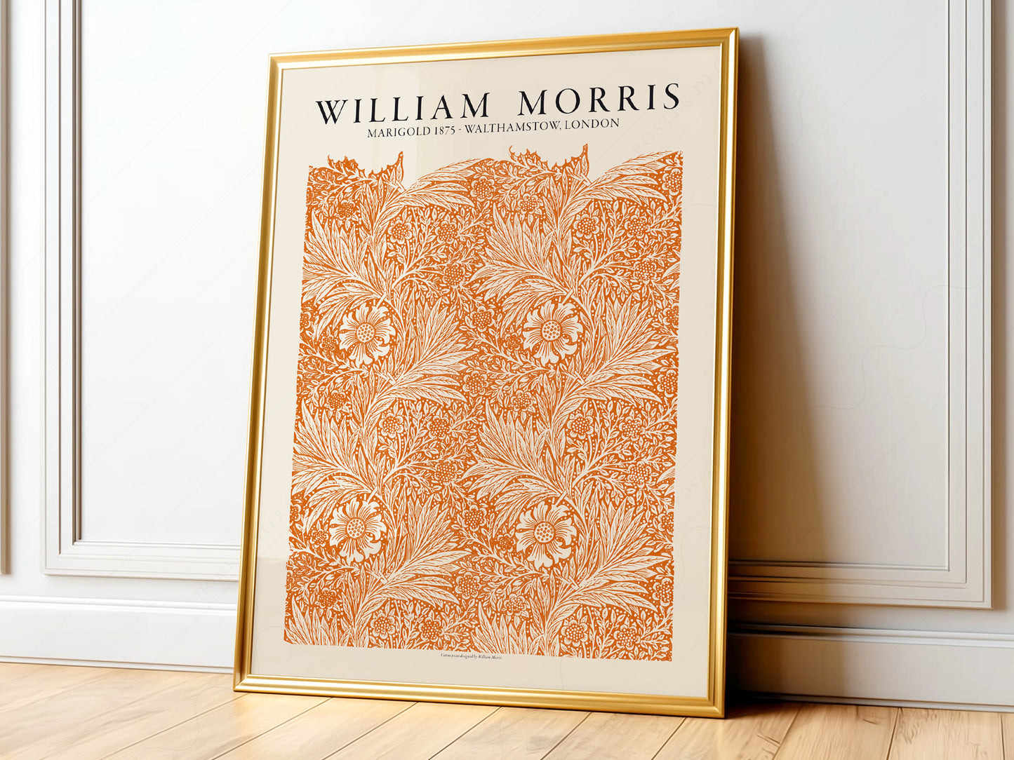 William Morris, Orange Marigold< Fine Art Print