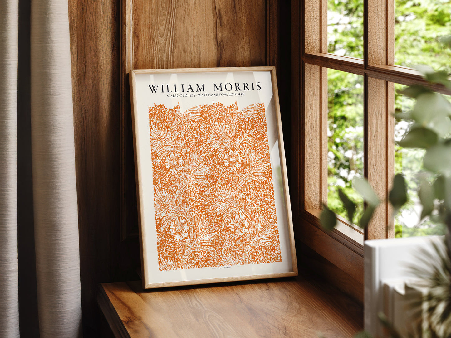William Morris, Orange Marigold< Fine Art Print