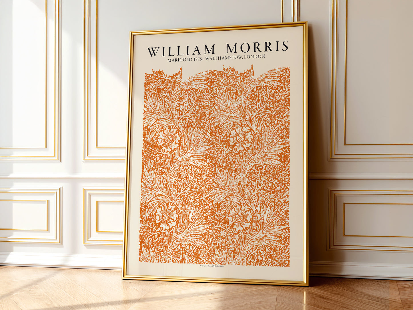 William Morris, Orange Marigold< Fine Art Print