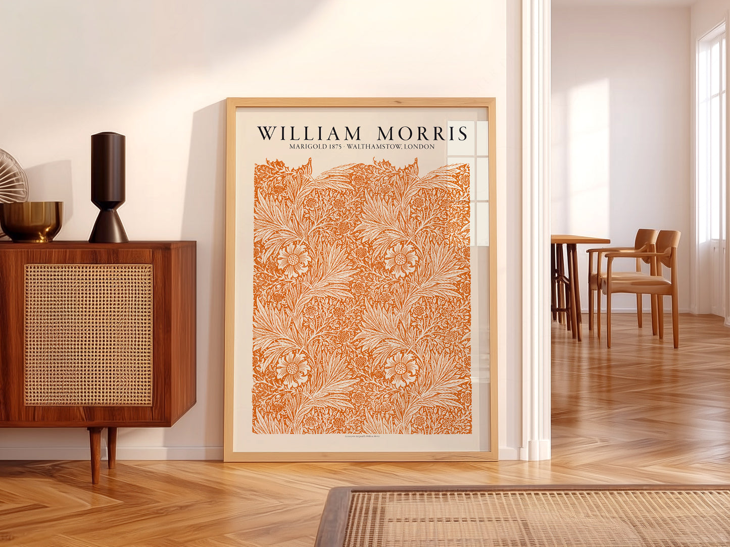 William Morris, Orange Marigold< Fine Art Print